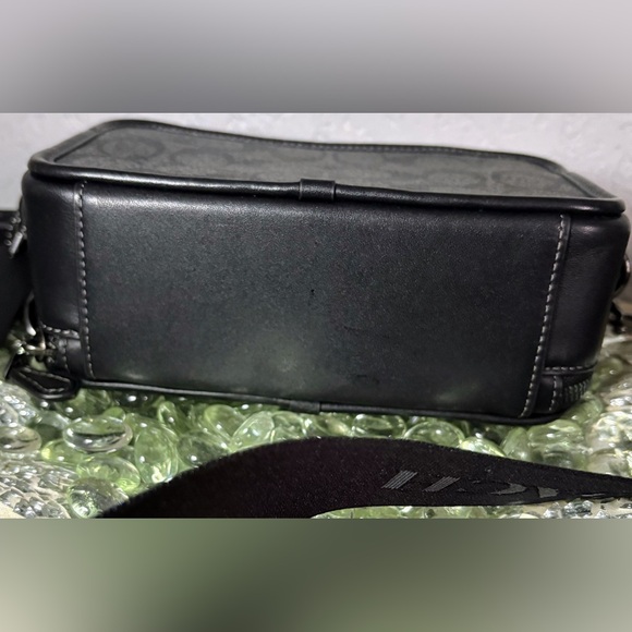 Coach Black and Gray Signature Crossbody Bag-NWOT! - Picture 6 of 8